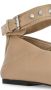 ASH Roze Leren Platte Schoenen met Enkelbanden - Thumbnail 6