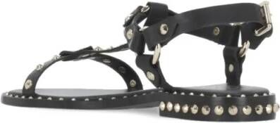 Ash Sandalen Black Patsy Leather Sandals in zwart