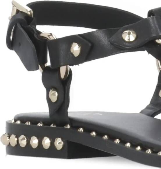 Ash Sandalen Black Patsy Leather Sandals in zwart
