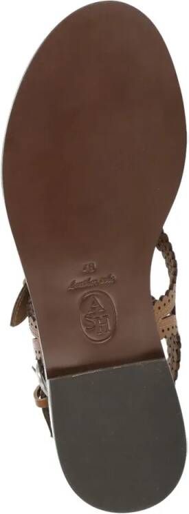 Ash Sandalen Brown Paprika Leather Sandals in bruin