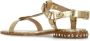 Ash Sandalen Golden Leather Patsy Bis Sandals in goud - Thumbnail 3