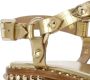 Ash Sandalen Golden Leather Patsy Bis Sandals in goud - Thumbnail 5