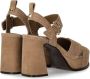 Ash Sandalen Melany Beige Heeled Sandal in bruin - Thumbnail 4