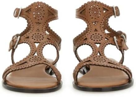 Ash Sandalen "Paprika" Sandalwood in bruin