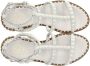 Ash Sandalen Precious Bis White Flat Sandal in grijs - Thumbnail 3