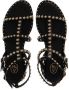 Ash italia romeinse damessandaal studs zwart - Thumbnail 7