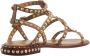 Ash Studded Bruine Leren Sandalen Brown Dames - Thumbnail 8