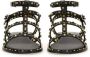 Ash Sandalen Studded Black Calf Leather Sandal in zwart - Thumbnail 2