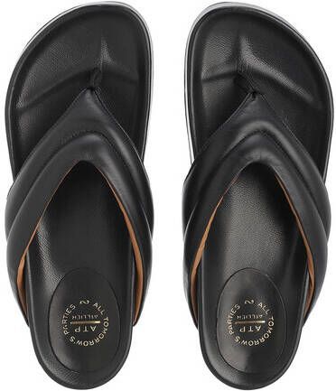 ATP Atelier Sandalen Bellano Black Nappa in zwart