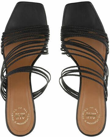 pinko Pointed Toe Flat Shoes in zwart