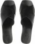 ATP Atelier Slippers Mid Heel Sandal in zwart - Thumbnail 2