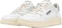 Autry Witte Leren Sneakers met Logodetail White Dames - Thumbnail 12