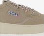 Autry Low-Top Sneakers Beige Suede Medalist Low Sneakers With Lace-Up Fro in beige - Thumbnail 5