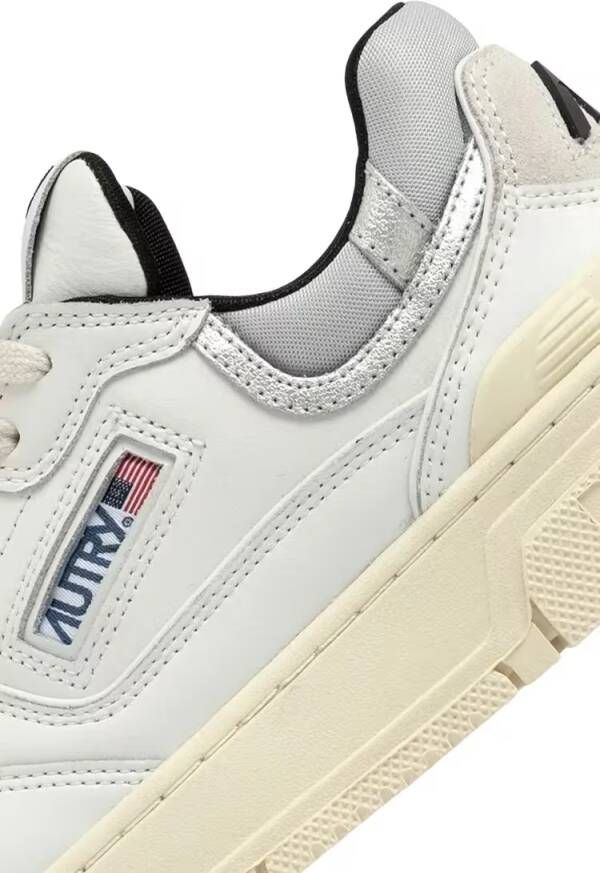 Autry Low-Top Sneakers Clc Low Multimat in wit