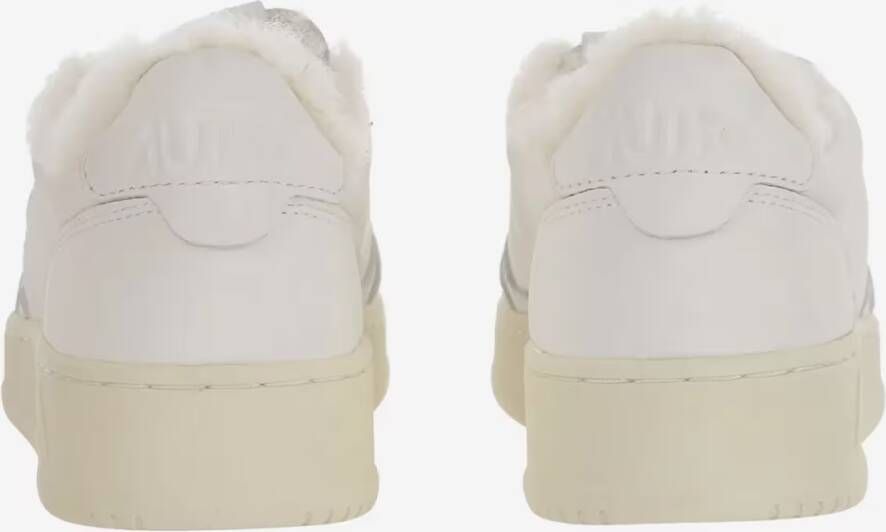 Autry Low-Top Sneakers Low Sneakers With Leather And Suede Combination in beige