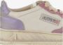 Autry Low-Top Sneakers Low-Top Leather Sneakers With Vintage Effect in meerkleurig - Thumbnail 5