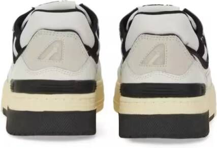 Autry Low-Top Sneakers Low-Top Sneakers With Smooth Leather Upper And Per in wit