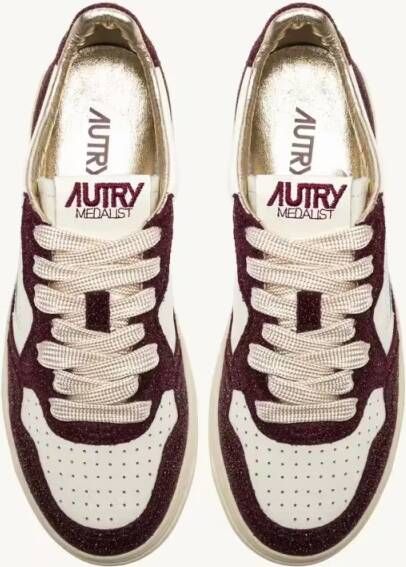 Autry Low-Top Sneakers Medalist Low Lea Stars Marsh Amaron Sneakers in beige