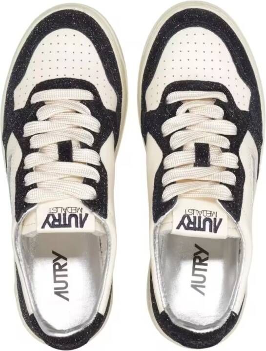 Autry Low-Top Sneakers Medalist Low Lea Stars Marsh Blue Sneakers in beige
