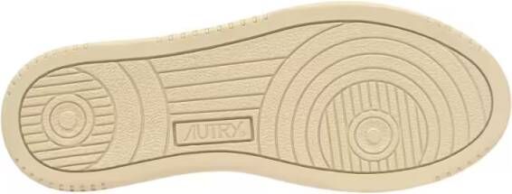 Autry Low-Top Sneakers Medalist Low Leat Suede Wht Drblue Sneakers in wit