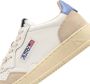 Autry Low-Top Sneakers Medalist Low Leat Suede Wht Drblue Sneakers in wit - Thumbnail 4