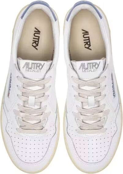Autry Low-Top Sneakers Medalist Low Leat Wht Tempest Sneakers in wit