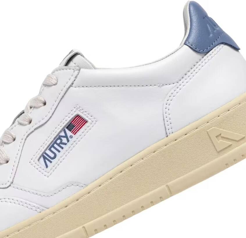 Autry Low-Top Sneakers Medalist Low Leat Wht Tempest Sneakers in wit