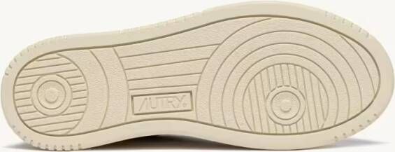 Autry Low-Top Sneakers Medalist Low Leat Wht Tidfoam Sneakers in wit