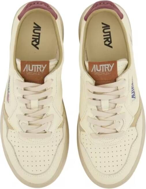 Autry Low-Top Sneakers Medalist Low Sneaker in wit