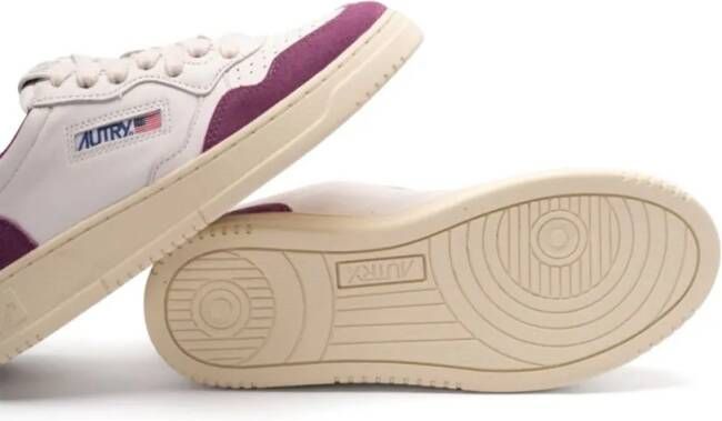 Autry Low-Top Sneakers Medalist Low Sneakers in paars