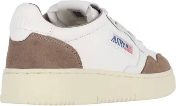 Autry Low-Top Sneakers "Medalist" Low Sneakers – White in wit