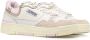 Autry Low-Top Sneakers Multicolor Low Top Sneakers With Logo Patch In Lea in poeder roze - Thumbnail 9