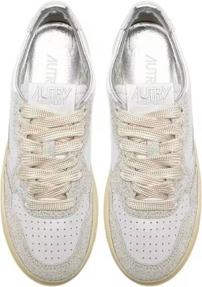 Autry Low-Top Sneakers Platform Low Lea Stars Wht Sneakers in wit