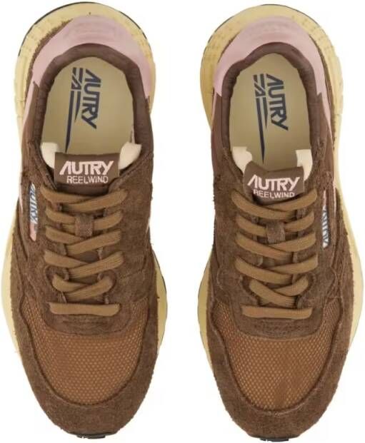 Autry Low-Top Sneakers "Reelwind Low" Sneakers in bruin