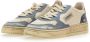 Autry Low-Top Sneakers Vintage-Inspired Low Top Sneakers With Contrasting in beige - Thumbnail 4