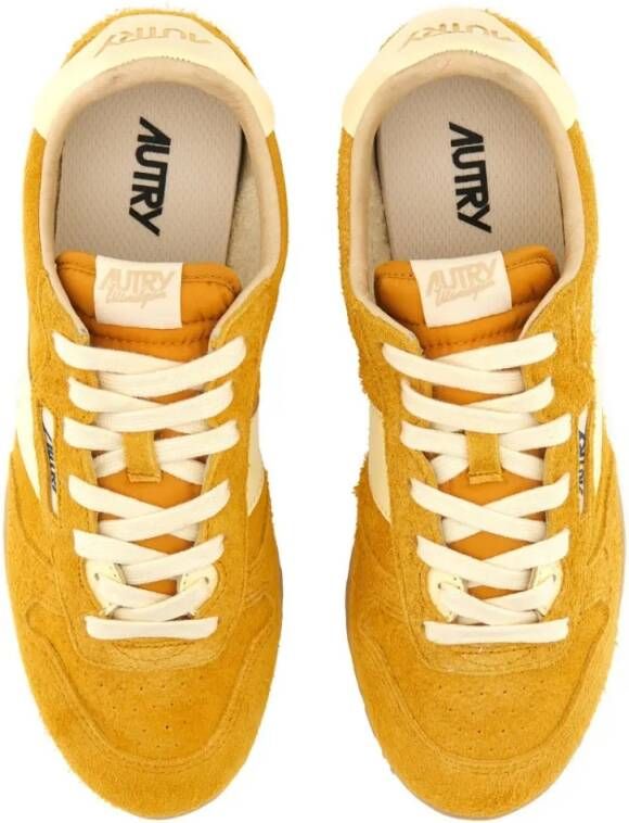 Autry Low-Top Sneakers "Windspin" Low Sneaker in geel