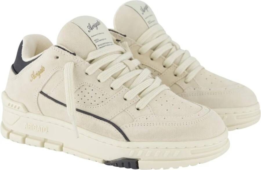 Axel Arigato Low-Top Sneakers Dames Area Lo Sneaker Wit Beige in wit