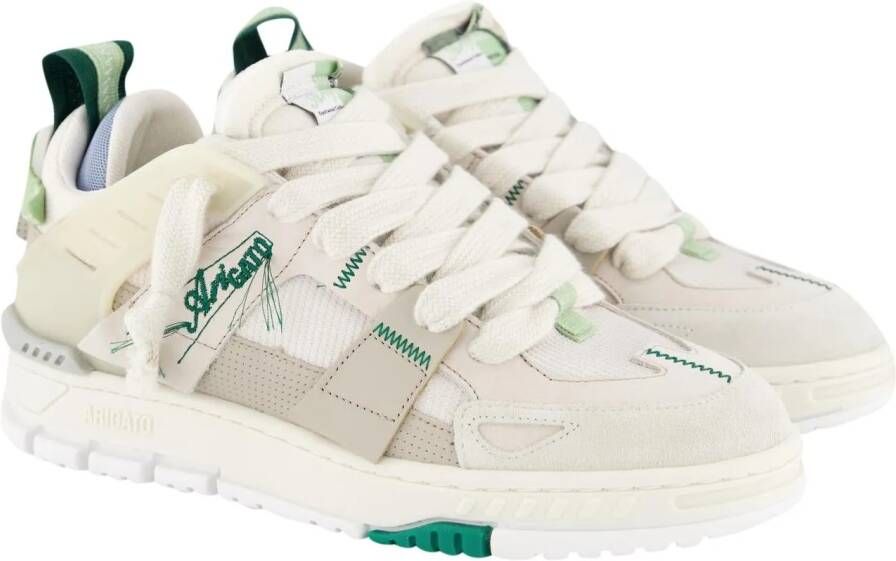 Axel Arigato Low-Top Sneakers Dames Area Patchwork Sneaker Beige in beige