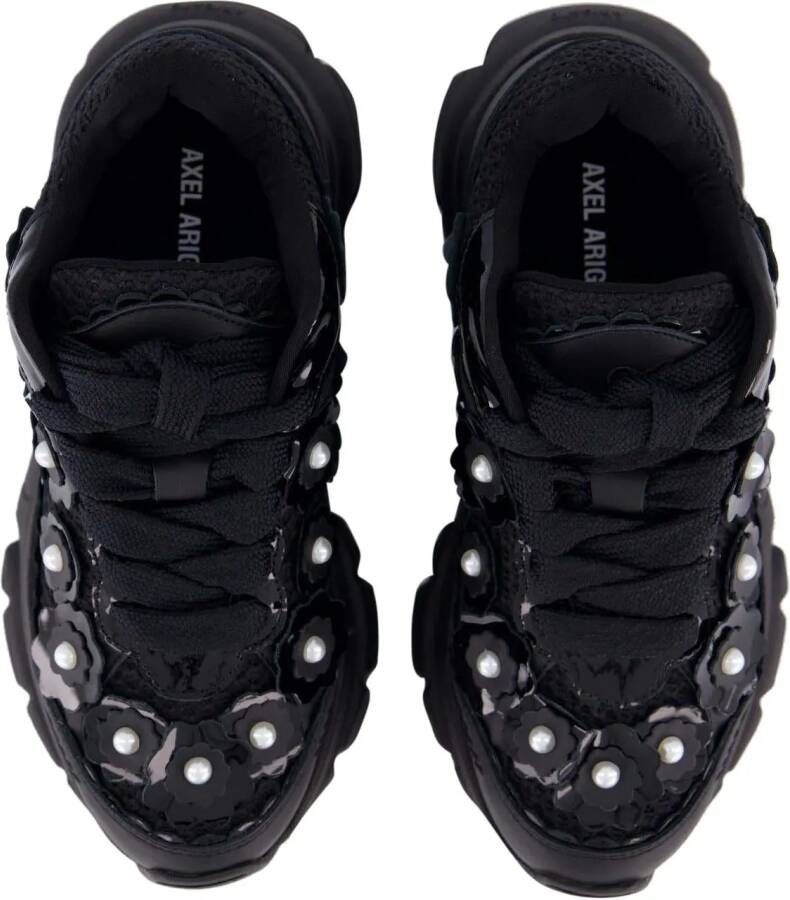 Axel Arigato Low-Top Sneakers Marathon Flwr Sneakers Leather Black in zwart