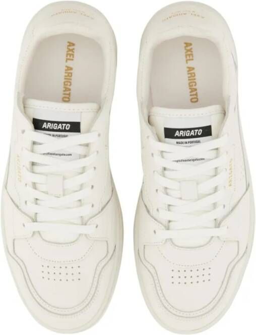 Axel Arigato Low-Top Sneakers "Says It" Sneakers in wit