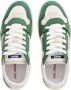 Axel Arigato Witte Sneakers met Lage Top en Groen en Wit Leer White Dames - Thumbnail 13
