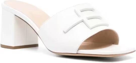 Baldinini Sandalen Sabot Open Toe Woman Sandals in wit