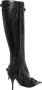 Balenciaga Boots & laarzen Cagole 90mm Leather Boot in zwart - Thumbnail 2
