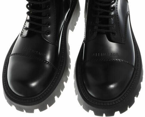 Balenciaga Boots & laarzen Tractor Bootie Leather in zwart