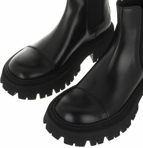 Balenciaga Boots & laarzen Tractor Booties Calfskin in zwart