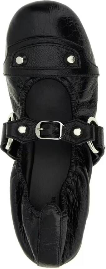 Balenciaga 'City' Ballet Flats in zwart