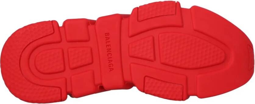 Balenciaga Low-Top Sneakers Speed Trainer Red in rood