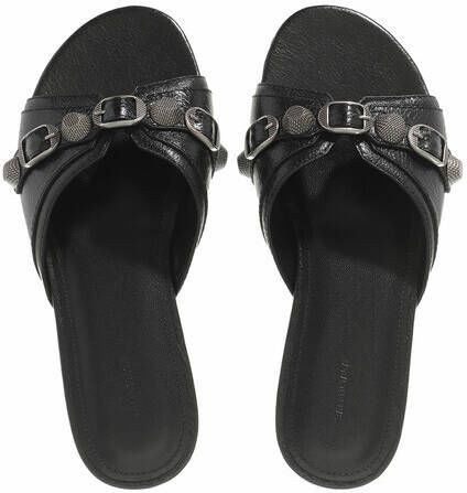 Balenciaga Sandalen Cagole Sandals in zwart