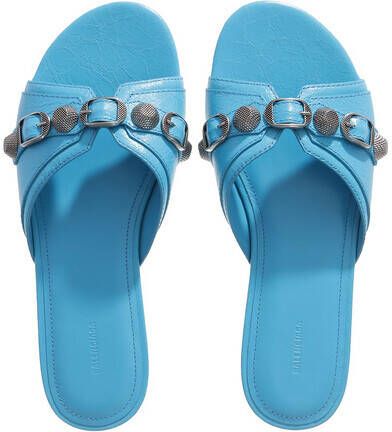 Balenciaga Sandalen Cagole Sandals in blauw