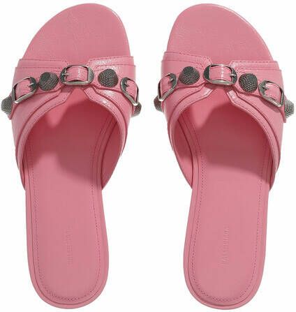 Balenciaga Sandalen Cagole Sandals in poeder roze